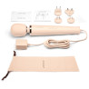 le WAND Wand Powerful Plug-In 34cm - Tête 62mm Crème